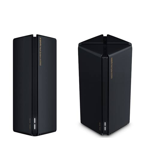 iShopping - Xiaomi Mi Mesh System Router Black AX3000 - Pack Of  2