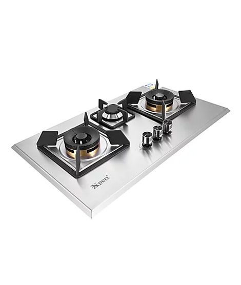 iShopping - Xpert Full Brass Steel Gas Hob (XST-3-117)