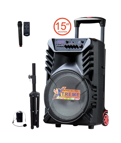 iShopping - Xtreme 15" Amazing Party-2 Bluetooth Portable Speaker