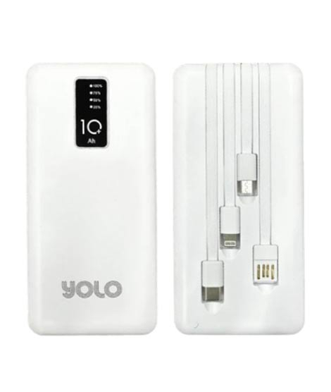 iShopping - Yolo Power 10 10000mAh Powerbank-White
