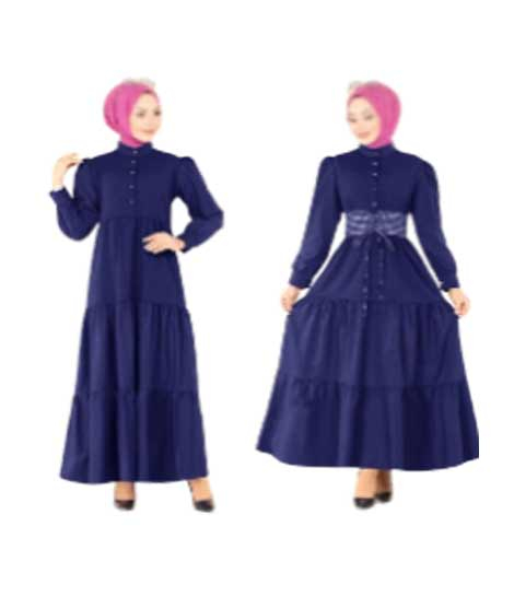 iShopping - ZamZam Turkish Patchwork Maxi For Women-Blue