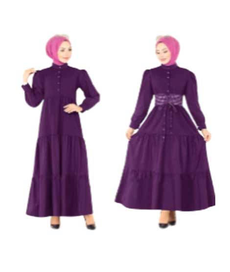 iShopping - ZamZam Turkish Patchwork Maxi For Women-Purple
