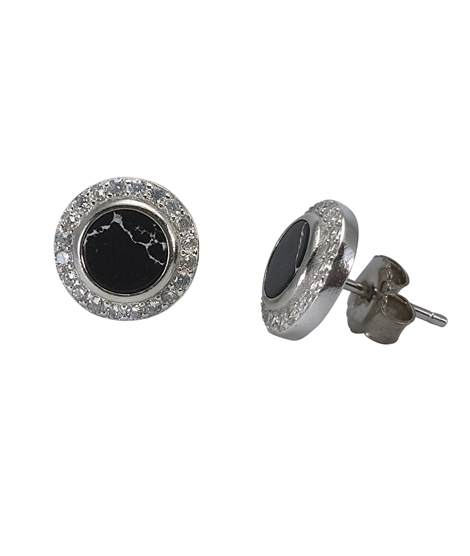 iShopping - Zed Eye Moon Enclave Earrings For Women (ISE033)