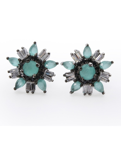iShopping - Zed Eye Stellar Flake Earrings For Women Aqua (ISE113A)