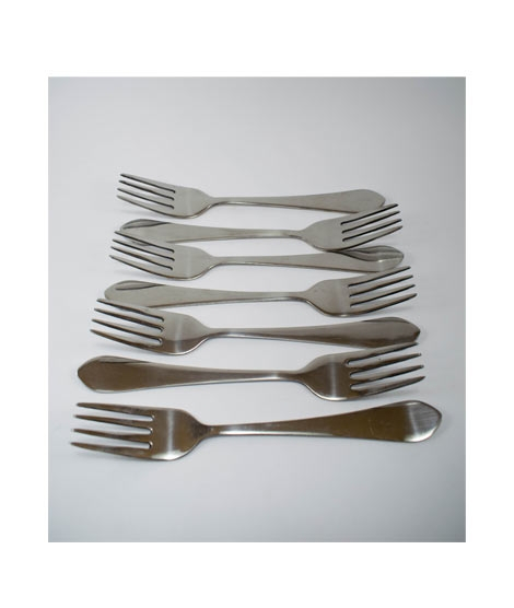 iShopping - ZS Store Classic Fork Stainless Steel - Pack of 6
