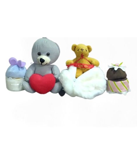iShopping - ZT Fashions Stuffed Bear Set of 4 (0072)