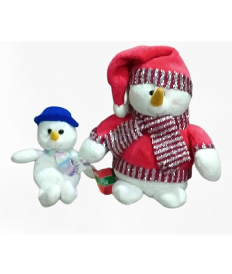 iShopping - ZT Fashions Stuffed Snowman Toy Set Of 2 (0073)