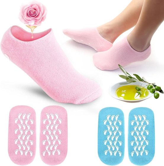 iShopping - Moisturizing Socks Spa Quality Gel