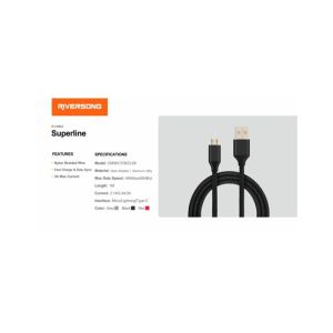 Riversong Superline Micro USB Fast Charging Cable