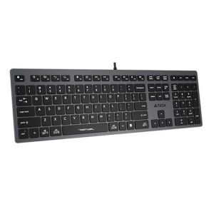 A4Tech Fstyler Scissor Switch Keyboard (FX50)-Grey