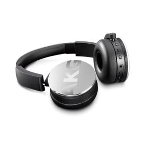 AKG Bluetooth On-Ear Headphones Silver (Y50BT)