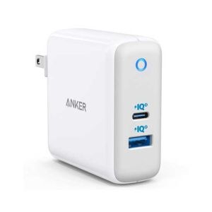 ANKER PowerPort Atom 60W Dual Port Wall Charger (A2322G21)