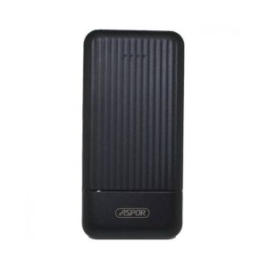 Aspor 10000mAh Power Bank Black (A323)
