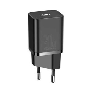 Baseus 20W Super Silicone PD Charger Black (CCSUP-B01)