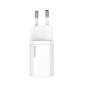 Baseus 30W Super Silicone USB-C Wall Charger White (CCSUP-J02)