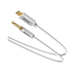 Baseus Type-C To 3.5mm Audio Cable Silver (M01)