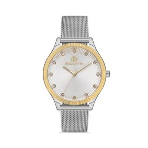 Bigotti Stainless Steel Women's Watch Silver (BG.1.10294-3)