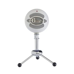 Blue Snowball Classic Studio USB Microphone Textured White