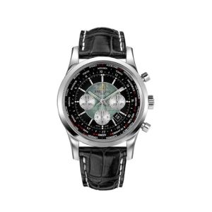 Breitling Transocean Chronograph Unitime Men's Watch Black (AB0510U4/BB62-760P)