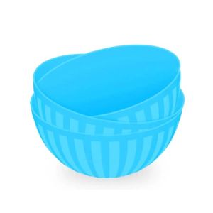 Appollo Premio Bowl Small (Pack Of 3)-Light Blue