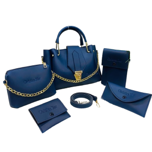 RG Shop Dior Hand Bag Clutch &amp; pouches 5-pcs -Blue