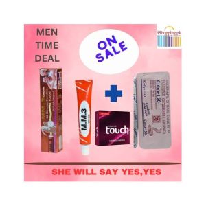 Health Hub Men Timing Delay Spray Cream Tablet Deal - 25
