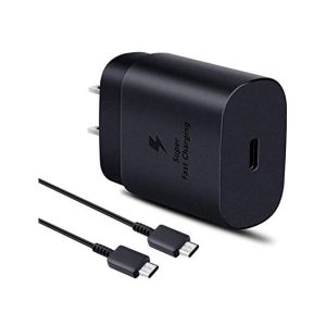 Gear Link 2 In 1 Super Fast Charger with USB Cable Black