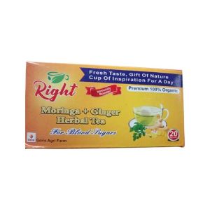 Gorsi Farm Right Moringa + Ginger Herbal Tea