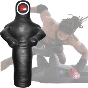 Toor Traders MMA Wrestling &amp; Punching Grappling Dummy For Adults &amp; Kids - Unfilled-Black-70"