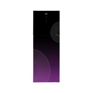 Haier Glass Door Inverter Freezer-on-top Refrigerator 10 Cu Ft HRF-316IA)-Purple