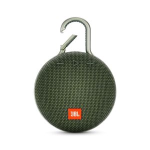 JBL Clip 3 Waterproof Portable Bluetooth Speaker Forest Green