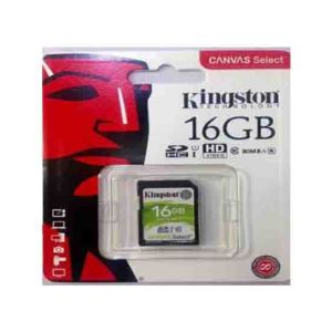 Kingston 16GB Convas MicroSDHC Class 10 Memory Card
