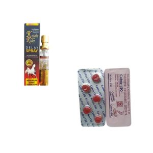 Knight Rider Erection Delay Spray Black Cobra 150 Tablets For Men
