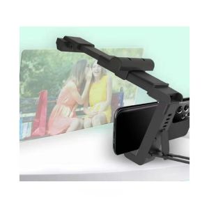 M.Mart F2 3D Mobile Phone Screen Magnifying Glass Black