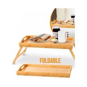 M.Mart Foldable Breakfast & Tea Table Tab