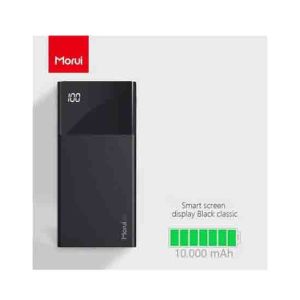 Morui 10000mAh Power Bank Black (ML10)