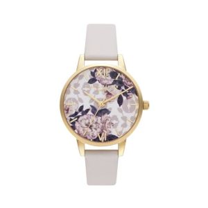 Olivia Burton Wildflower Vegan Women's Watch Off White (OB16LP02)