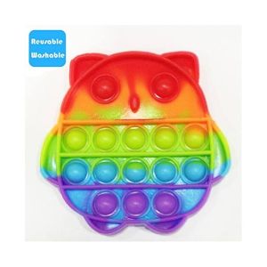 Planet X Push Pop Bubble Spinner Fidget Toy For Kids (PX-11139)