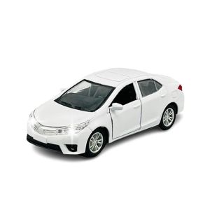 Planet X Toyota Corolla Grande Metal Model Car White (PX-11925)