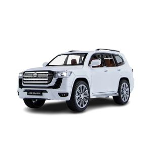 Planet X Toyota Land Cruiser V8 Model Car White (PX-11922)