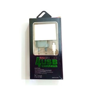 Quickshopping 4 USB Port Mobile Charger (0354)