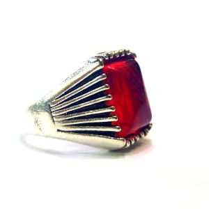 Hi-Sport Turkish Stylish Stone Ring For Men (TR001)-Small
