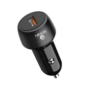 Ronin R-911 Elite Qualcomm Quick 3.0 Car Charger For Type C Black