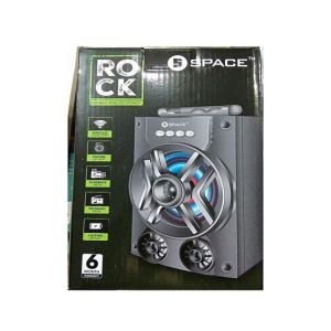 Space Rock Portable Speaker Black (RK-845)