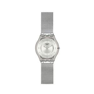Swatch Metal Knit Women's Watch Silver (SFM118M)