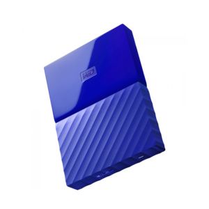 WD My Passport 4TB Portable External Hard Drive Blue (WDBYFT0040BBL)