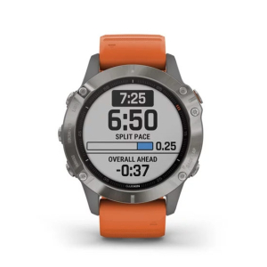 Garmin Fenix 6 Smartwatch For Men Ember Orange (010-02158-14)