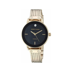 Anne Klein Diamond Accented Women's Watch Gold (AK/3220BKGB)