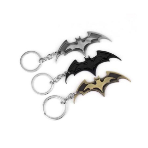 Afreeto DC Universe Batman Logo Metal Keychain