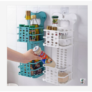 Ferozi Traders Wall Mounted Folding Storage Basket Multi